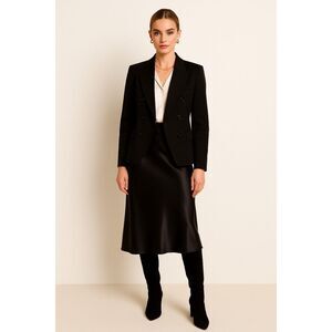 Steve Madden | Haley Double Breasted Blazer Black Size M | EUC